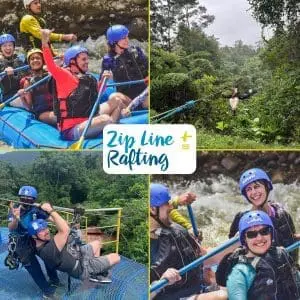 Combo Zip Line + Rafting at WAVE