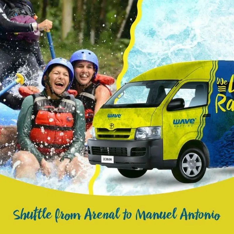 Shuttle from Arenal to Manuel Antonio