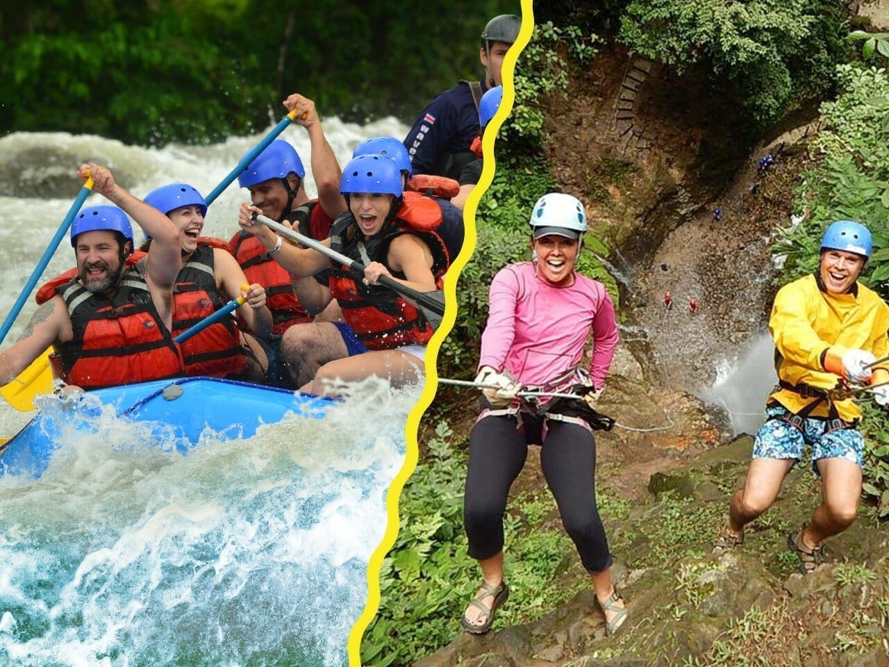 Un combo lleno de adrenalina de aguas rápidas y barranquismo