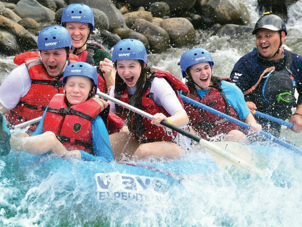 White Water Rafting Class II and III from Arenal at Wave Expeditions