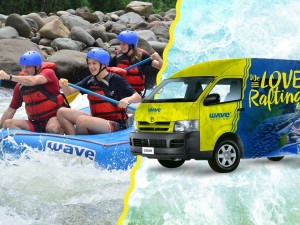 Add some adventure to your transfer with this Rafting Class IV and Transportation from or to San Jose.