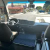 interior view of WAVE shuttle driving through Guanacaste town