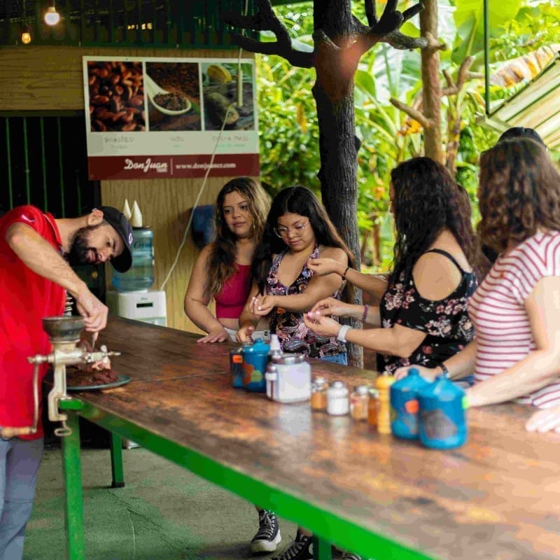 chocolate tour la fortuna