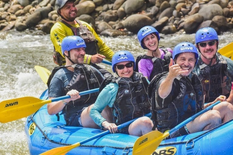 White water rafting in Balsa River