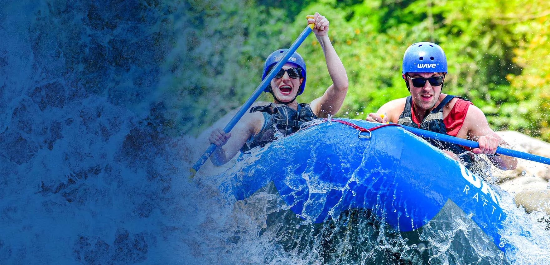 Aventura de rafting en los rápidos Clase III y IV de Costa Rica – Oferta promocional de Wave Expeditions